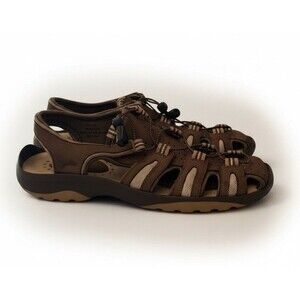 Brisas Lotus Womens Fitness Water Beach Hiking Walking Sandals Brown Size 7.5
